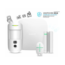 Комплект Ajax StarterKit Cam Plus White Комплект Ajax StarterKit Cam Plus White