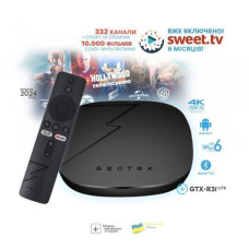 4K смарт приставка Sweet TVBox (180 днів пакет L) 4K смарт приставка Sweet TVBox (180 днів пакет L)