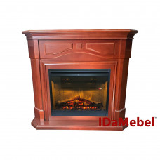 Камінокомплект IDaMebel Chicago DF2608 коричнево-червоний