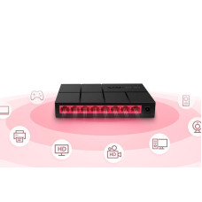 Коммутатор настольный Mercusys MS108G 8-портов 10/100/1000 MBit/s