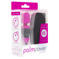 Мінівібромасажер PalmPower Pocket із чохлом на блискавці, водостійкий, перезаряджуваний, довжина 9 с Мінівібромасажер PalmPower Pocket із чохлом на блискавці, водостійкий, перезаряджуваний, довжина 9 с