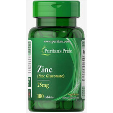 Zinc 25 mg - 100 tabs Zinc 25 mg - 100 tabs