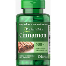 Cinnamon 500 mg - 100 caps Cinnamon 500 mg - 100 caps