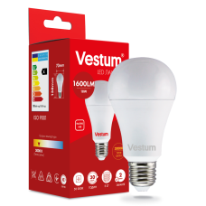 Світлодіодна лампа Vestum A70 18W 3000K 220V E27 1-VS-1112 Світлодіодна лампа Vestum A70 18W 3000K 220V E27 1-VS-1112