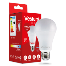 Світлодіодна лампа Vestum A70 18W 6500K 220V E27 1-VS-1113 Світлодіодна лампа Vestum A70 18W 6500K 220V E27 1-VS-1113