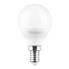 Світлодіодна лампа Vestum G45 8W 3000K 220V E14 1-VS-1212 Світлодіодна лампа Vestum G45 8W 3000K 220V E14 1-VS-1212