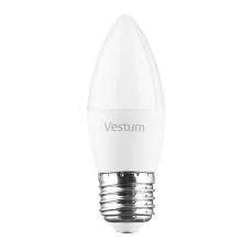 Світлодіодна лампа Vestum C37 8W 4100K 220V E27 1-VS-1309 Світлодіодна лампа Vestum C37 8W 4100K 220V E27 1-VS-1309