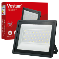 Світлодіодний прожектор Vestum 100W 6500K 180-260V IP65 1-VS-3017 Світлодіодний прожектор Vestum 100W 6500K 180-260V IP65 1-VS-3017