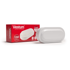 Світлодіодний овальний світильник жкг Vestum 15W 4500K 220V 1-VS-7203 Світлодіодний овальний світильник жкг Vestum 15W 4500K 220V 1-VS-7203