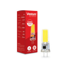 Світлодіодна лампа Vestum G4 3,5W 4500K 220V Світлодіодна лампа Vestum G4 3,5W 4500K 220V