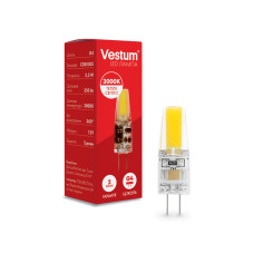 Світлодіодна лампа Vestum G4 3,5W 3000K 12V Світлодіодна лампа Vestum G4 3,5W 3000K 12V