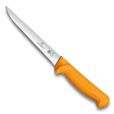 Ніж кухонний обваловувальний Victorinox Swibo Boning, вузький, помаранчевий, 18 см Ніж кухонний обваловувальний Victorinox Swibo Boning, вузький, помаранчевий, 18 см