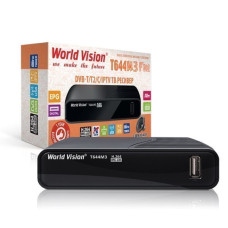Цифровий ресивер World Vision T644M3 FM Цифровий ресивер World Vision T644M3 FM
