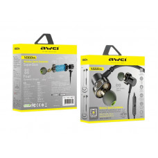 Наушники вакуумные с микрофоном Bluetooth AWEI A960BL 120шт 9120 Наушники вакуумные с микрофоном Bluetooth AWEI A960BL 120шт 9120