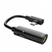 Переходник конвертер аудио 2 в 1 Jack 3,5мм - Type-C Hoco LS19 (уп. 20шт) 160шт 9085