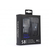 Зарядное устройство 220В с кабелем USB - Type-C Fast Charger 15Вт Samsung S8 250шт 9839 Зарядное устройство 220В с кабелем USB - Type-C Fast Charger 15Вт Samsung S8 250шт 9839