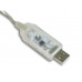 Гирлянда медный провод USB 20,0м 200LED (микс) COPPER-WIRE-200M-3 40шт 8417