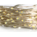 Гирлянда медный провод капля росы 220В 20м режимы 200LED (синий) COPPER-WIRE-200B-4 100шт 9989