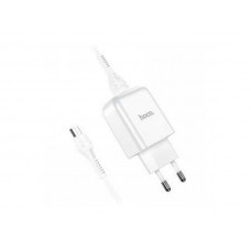 Зарядное устройство 220В USBx1 с кабелем USB - micro USB Hoco N2 Vigour 130шт 9974 Зарядное устройство 220В USBx1 с кабелем USB - micro USB Hoco N2 Vigour 130шт 9974