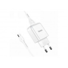 Зарядное устройство 220В USBx1 с кабелем USB - micro USB Hoco N2 56шт 9912 Зарядное устройство 220В USBx1 с кабелем USB - micro USB Hoco N2 56шт 9912