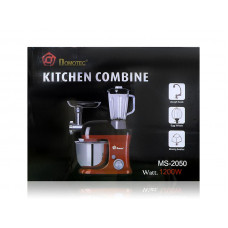 Кухонный комбайн 1200Вт 5,0л Domotec MS-2050 1шт 9046 Кухонный комбайн 1200Вт 5,0л Domotec MS-2050 1шт 9046