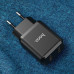 Зарядное устройство 220В USBx2 с кабелем USB - Lightning Hoco N7 Speedy 120шт 8143