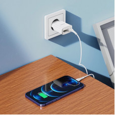 Зарядное устройство 220В USBx2 с кабелем USB - Lightning Hoco C88A Star Round 120шт 8132 Зарядное устройство 220В USBx2 с кабелем USB - Lightning Hoco C88A Star Round 120шт 8132
