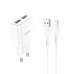 Зарядное устройство 220В USBx2 с кабелем USB - Lightning Hoco C88A Star Round 120шт 8132