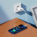 Зарядное устройство 220В USBx2 с кабелем USB - Type C Hoco C88A Star Round 120шт 8130