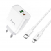 Зарядное устройство 220В USBx1 с кабелем Type C - Lightning Hoco C80A Rapido 120шт 8127