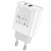 Зарядное устройство 220В USBx1 с кабелем Type C - Lightning Hoco C80A Rapido 120шт 8127