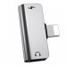 Переходник конвертер аудио 2 в 1 Lightning - Lightning Hoco LS24 310шт 7939