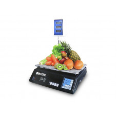 Весы электронные торговые 55кг 6В со стойкой BITEK YZ-208+ 4шт 9419