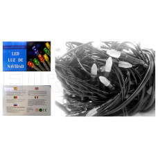 Гирлянда черный провод матовая лампа 400LED (синий) LED400B-3 50шт 8302 Гирлянда черный провод матовая лампа 400LED (синий) LED400B-3 50шт 8302