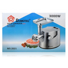 Мясорубка электрическая металл. корпус Domotec 3000Вт MS-2021 2шт 8218 Мясорубка электрическая металл. корпус Domotec 3000Вт MS-2021 2шт 8218