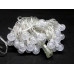 Гирлянда 40 шариков прозрачный провод (микс) 40-PLASTIC-M-3 100шт 8464