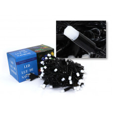 Гирлянда черный провод матовая шестигранная лампа 100LED (микс) 100-PLASTIC-M 60шт 8298 Гирлянда черный провод матовая шестигранная лампа 100LED (микс) 100-PLASTIC-M 60шт 8298